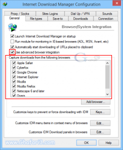 IDM-browsers